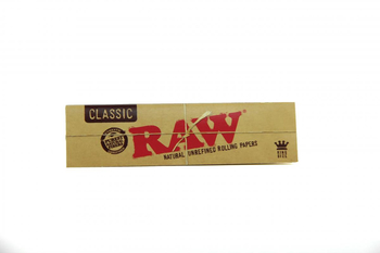 Бумага RAW Classic Papers KS unbleached - Самокрутки - Бумага RAW - Магазин вапорайзеров, бонгов и лучших аксессуаров для курения  rastastore.ru